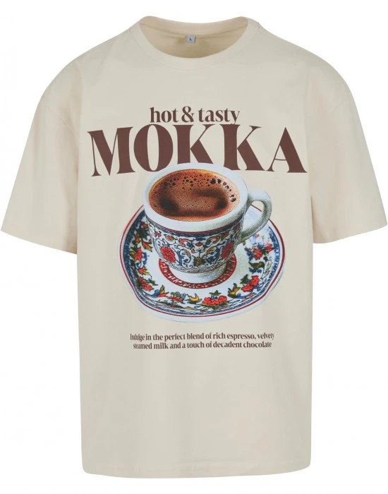 Тениска Tasty Mokka Oversize Tee whitesand XXL