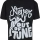 Тениска Never Out Of Tune Oversize Tee black XXL