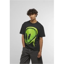 Тениска Dripping Alien Head Oversize Tee black XXL