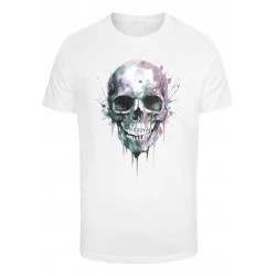 Тениска Colorful Skull Tee white XXL