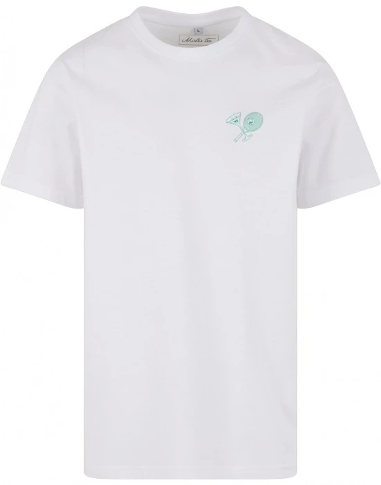 Тениска Chasing Aces Smiling Faces Tee white XXL