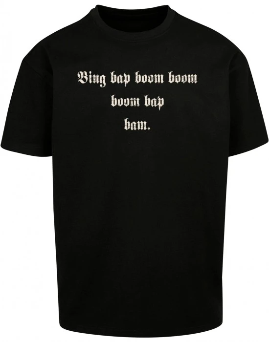 Тениска Bing Bab Boom Heavy Oversize Tee black XXL