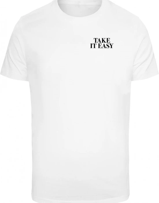 Тениска Take It Easy Palm Paradise Tee white XXL