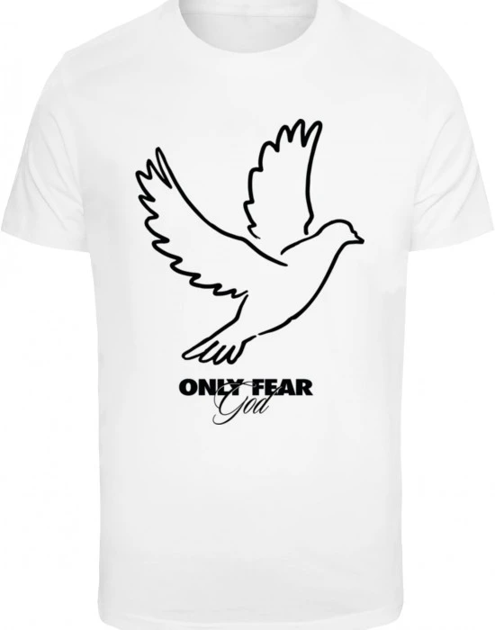 Тениска Only Fear God Tee white XXL