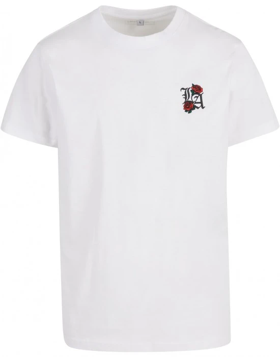 Тениска LA Roses EMB Tee white XXL