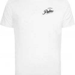 Тениска Three Palms Tee white XXL