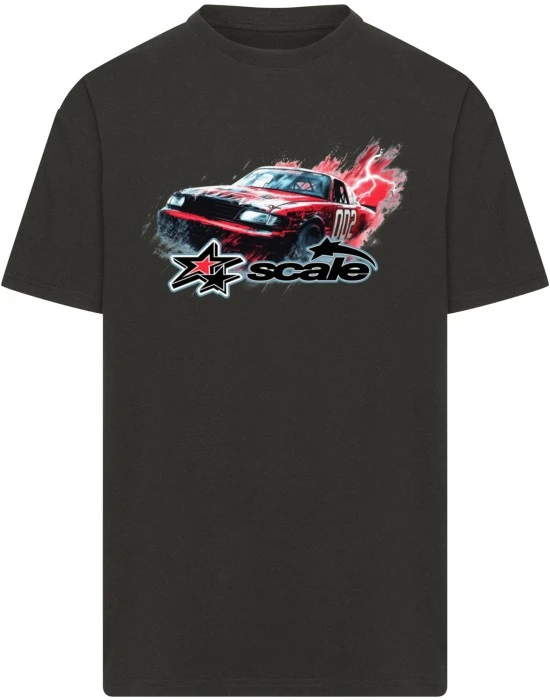 Тениска Motorscale Heavy Oversize Tee black XXL