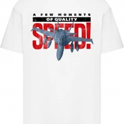 Тениска Speed Jet Oversize Tee white XXL