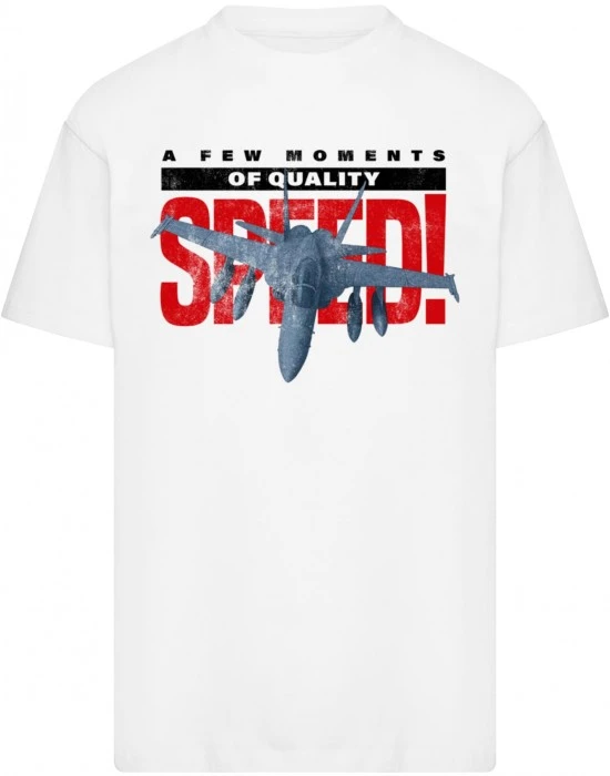 Тениска Speed Jet Oversize Tee white XXL