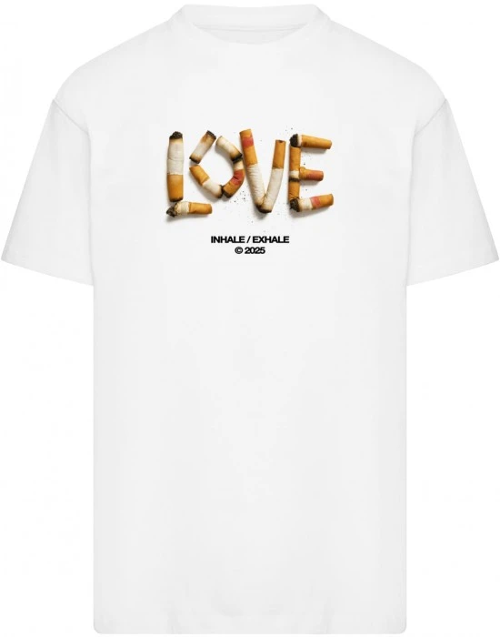 Тениска Inhale Heavy Oversize Tee white XXL