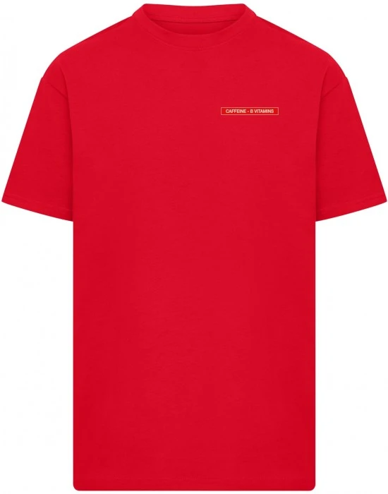 Тениска Energy Heavy Oversize Tee cityred XXL