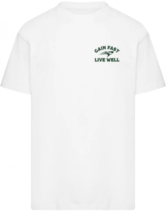 Тениска Heavy Burger Heavy Oversize Tee white XXL