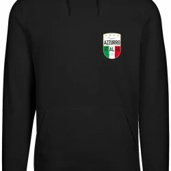 Azurro Italia Hoody black XXL