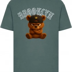 Тениска Brooklyn Born Legend Tee bottlegreen XXL