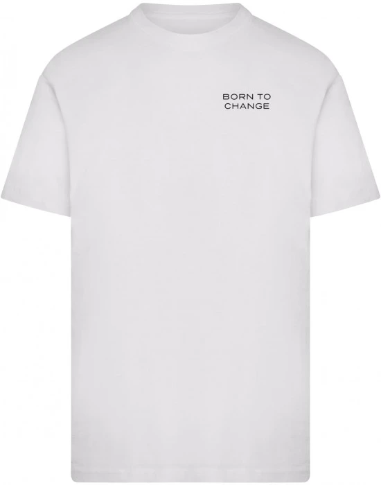 Тениска Born To Change Tee white XXL