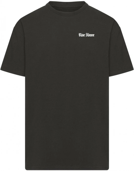 Тениска Rise Above Heavy Oversize Tee black XXL