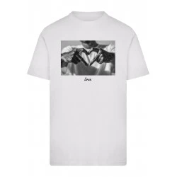 Тениска Heart Sign Tee white XXL