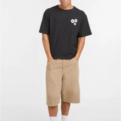 Тениска Bold Flowers Cropped Oversize Tee black XXL