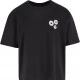 Тениска Bold Flowers Cropped Oversize Tee black XXL