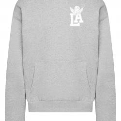 LA Wings Heavy Cotton Box Hoody grey XXL