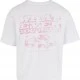 Тениска What Ever Car Cropped Oversize Tee white XXL