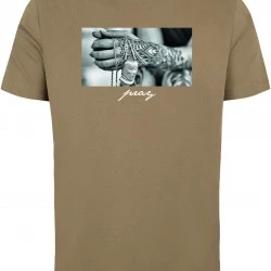 МЪЖКА ТЕНИСКА в цвят маслина MISTER TEE PRAY 2.0