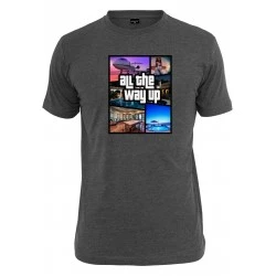 Тениска All The Way Up Mashup Tee charcoal XXL