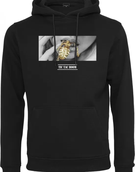 Мъжки суичър Mister Tee Boom Hoody в черен цвят, Суичъри - Hoodstyle.bg