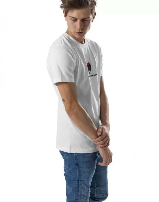 Мъжка тениска Mister Tee Shoebox  в бял цвят, Тениски - Hoodstyle.bg