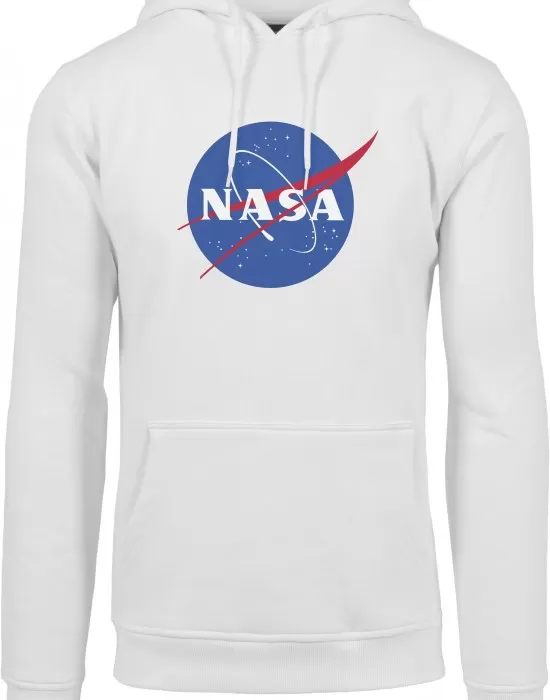 Мъжки суичър Mister Tee NASA в бял цвят, Суичъри - Hoodstyle.bg