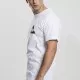 Бяла мъжка тениска Mister Tee Triangle, Тениски - Hoodstyle.bg