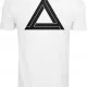 Бяла мъжка тениска Mister Tee Triangle, Тениски - Hoodstyle.bg