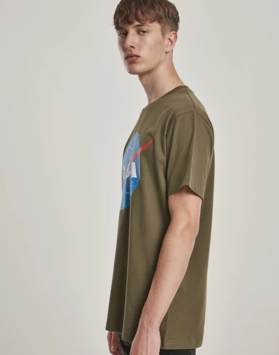 Тениска NASA Tee olive XXL