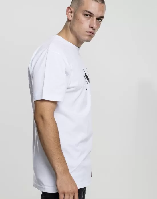 Бяла мъжка тениска Mister Tee NY Brooklyn, Тениски - Hoodstyle.bg