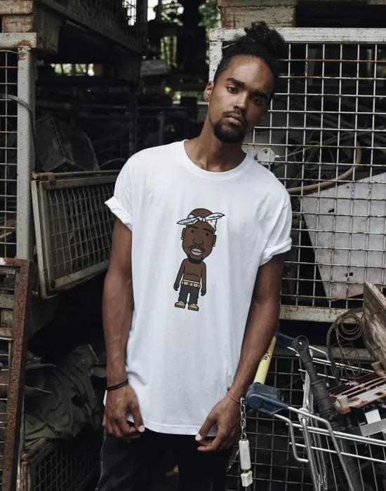 2Pac / Tupac Мъжка тениска Mister Tee, Тениски - Hoodstyle.bg