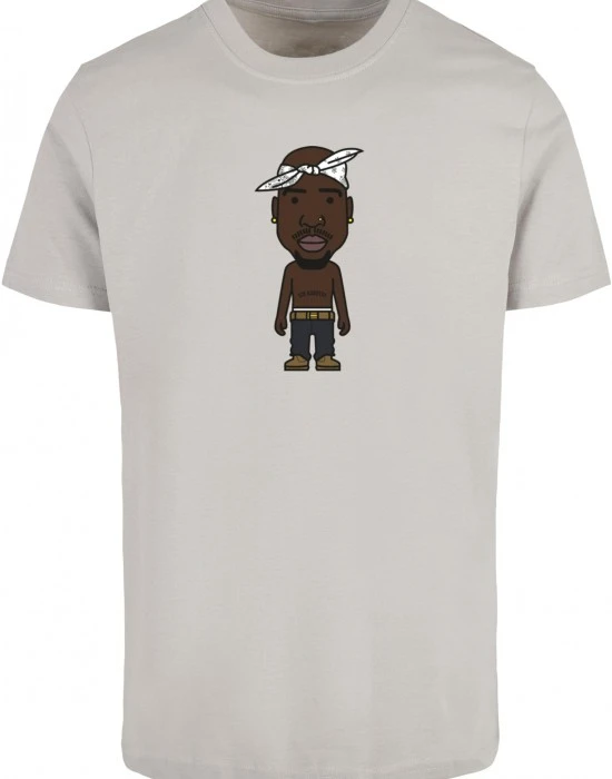 Тениска LA Sketch Tee lightasphalt XXL