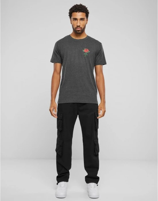 Тениска Rose Tee charcoal XXL