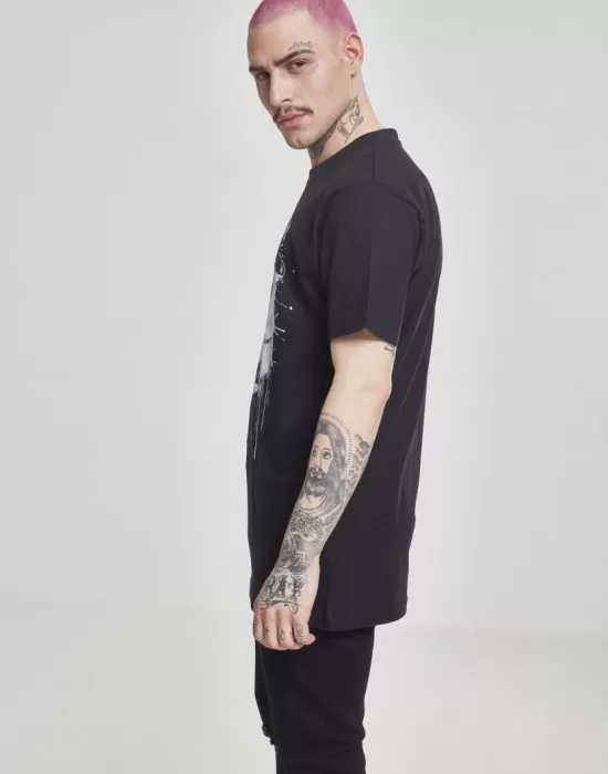 Мъжка тениска Mister Tee Waterpaint Skull, Тениски - Hoodstyle.bg