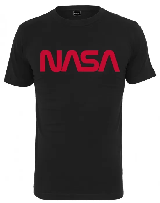 Мъжка тениска в черно Mister Tee  NASA Worm, Тениски - Hoodstyle.bg