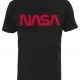 Мъжка тениска в черно Mister Tee  NASA Worm, Тениски - Hoodstyle.bg