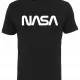 Мъжка тениска Mister Tee NASA Worm в черен цвят, Тениски - Hoodstyle.bg