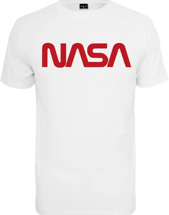 Мъжка бяла тениска Mister Tee NASA, Тениски - Hoodstyle.bg