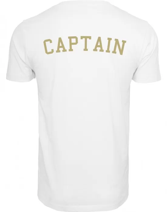 Мъжка тениска в бял цвят Mister Tee Captain, Тениски - Hoodstyle.bg
