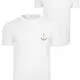 Мъжка тениска в бял цвят Mister Tee Captain, Тениски - Hoodstyle.bg