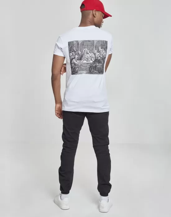Мъжка тениска Mister Tee Clique в бял цвят, Тениски - Hoodstyle.bg
