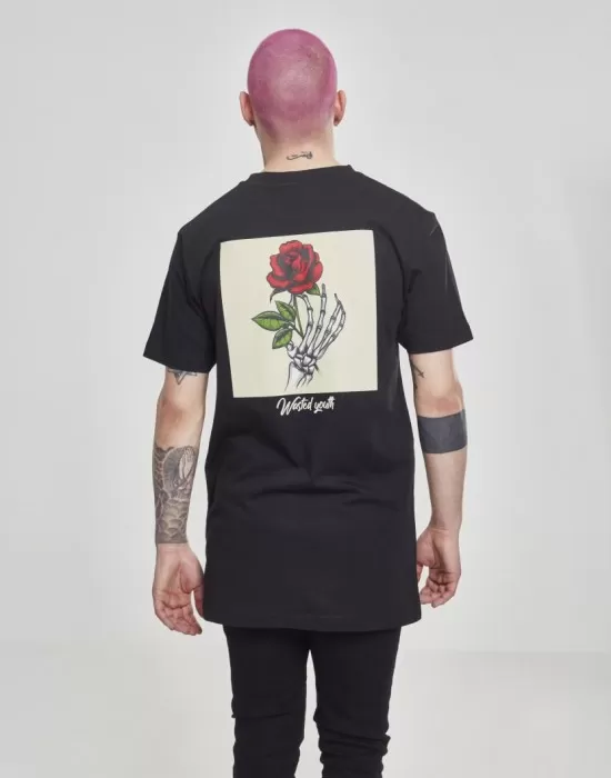 Мъжка тениска Mister Tee Wasted Youth в черен цвят, Тениски - Hoodstyle.bg