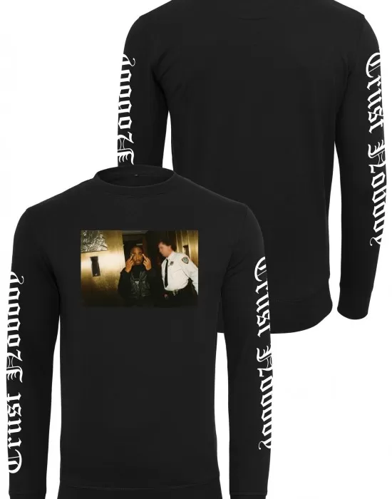 2Pac / Tupac Trust Nobody Мъжка черна блуза Mister Tee, Блузи - Hoodstyle.bg