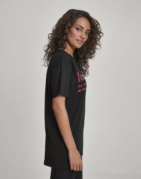 Дамска тениска Love Definition в черен цвят, Тениски - Hoodstyle.bg