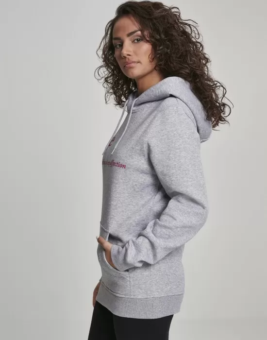 Дамски суичър Mister Tee Love Definition в сив цвят, Суичъри - Hoodstyle.bg