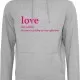 Дамски суичър Mister Tee Love Definition в сив цвят, Суичъри - Hoodstyle.bg